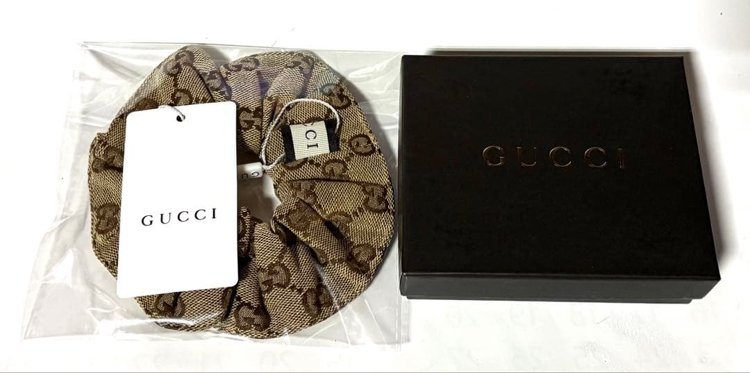 おはる様専用！☆GUCCIグッチ☆ヘアゴムシュシュGGシマレーザー