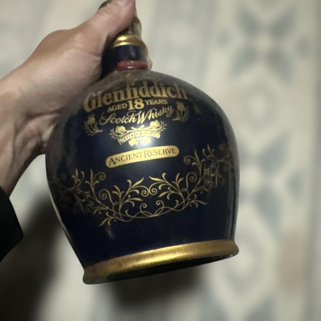 グレンフィディック 18年 エイシェントリザーブ 青 陶器ボトル 早い者