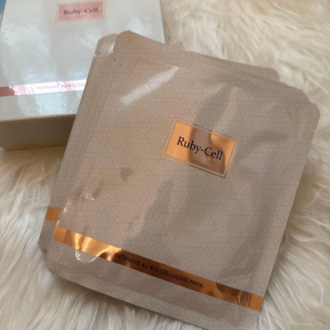 ルビーセルINTENSIVE 4U BIO CELLULOSE MASK8枚 ルビーセル Rubycell ルビーセル インテンシブ 4U バイオセルロース