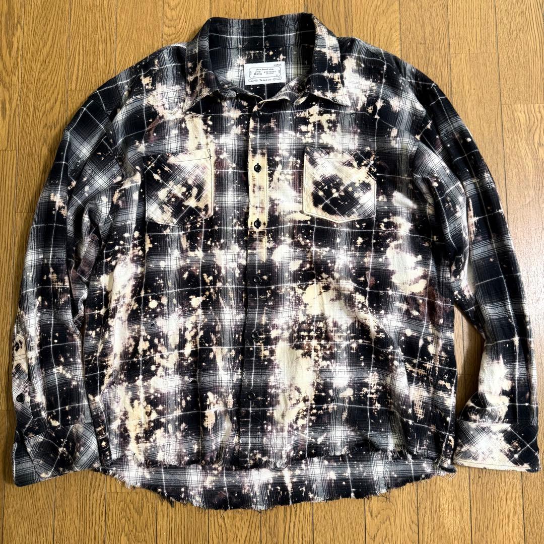 miyagi hidetaka Rafu BLEACHネルシャツ rdujtALg7xxM.jpg?width=768