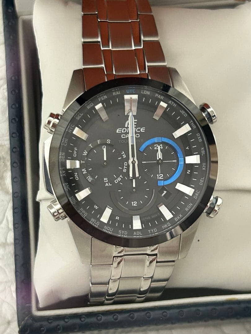 極美品　カシオ エディフィス EQW-T630J EQW-T630JDB-1AJF | CASIO