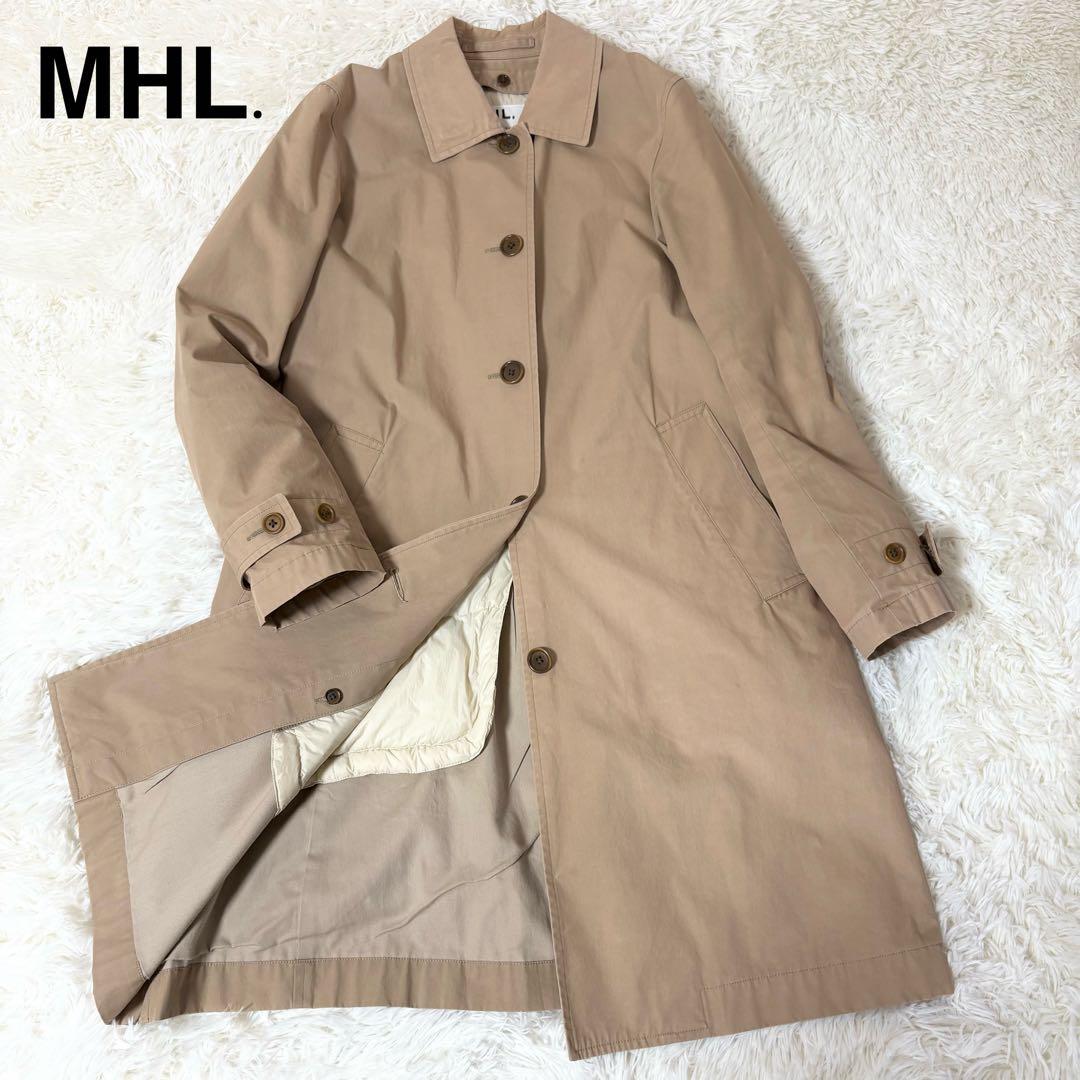 MHL. マーガレットハウエル ステンカラーコート ダウンライナー付