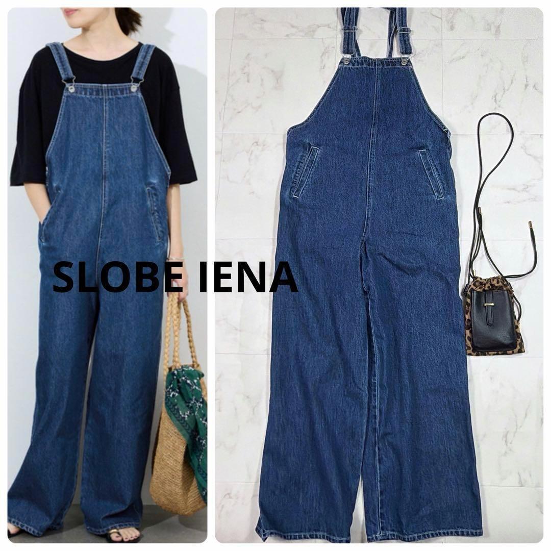 美品　スローブイエナ LE DENIM BARE BK サロペット 25年製 スローブイエナ LE DENIM BARE BK サロペット 25年製 ブラック - メルカリ