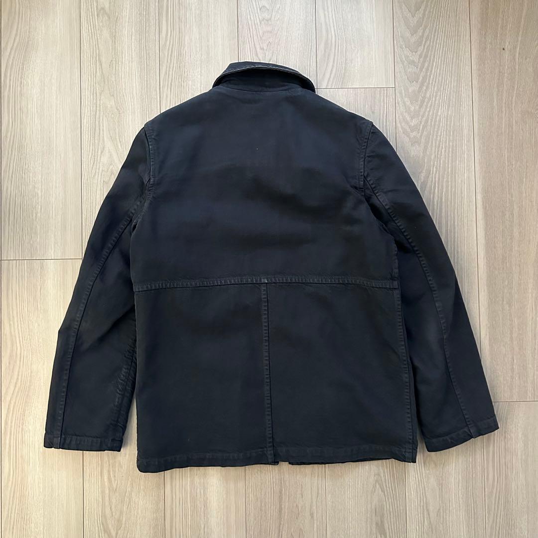 A.P.C】GARMENT DYED VINTAGE COVERALL BLK