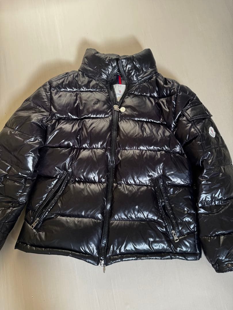 MONCLERダウンジャケットMayaサイズ1 ブラック Moncler Mayaショートダウンジャケット : ショートダウン