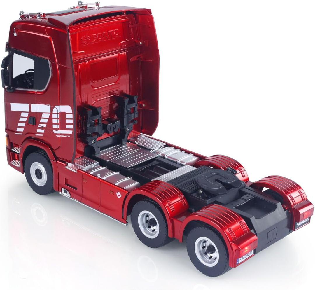 1/18 スカニア SKANIA770S レッド ラジコン 大型トラックヘッド Amazon.co.jp: Huina 1501 1/18 2.4GHz 19Ch 4x4 RTR Scania（スカニア