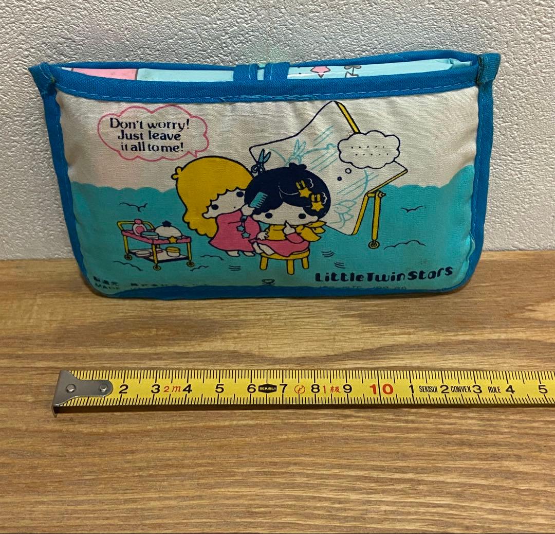 1976年【サンリオ】 キキララ ポケットティッシュケース＆布製ポーチ