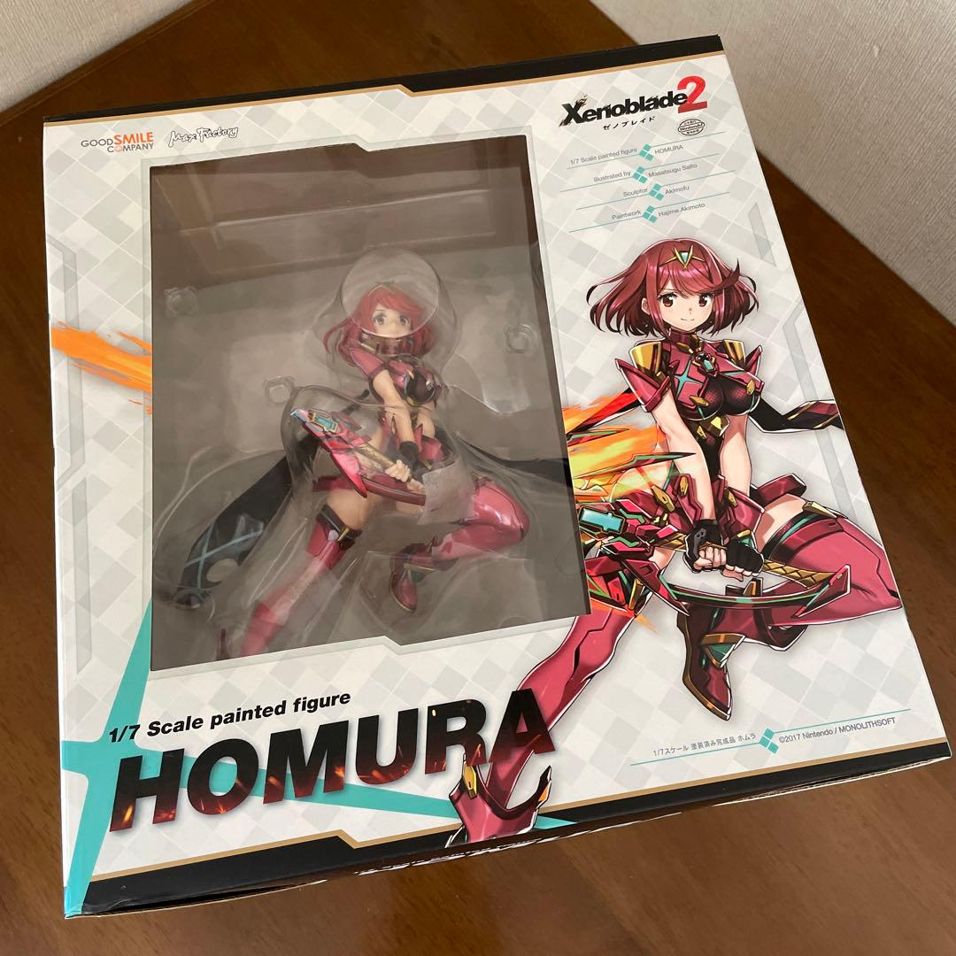 ゼノブレイド2 ホムラ　フィギュア　初回生産版　※箱ダメージあり FIG](再々販)ホムラ ゼノブレイド2 1/7 完成品 フィギュア GOODSMILE