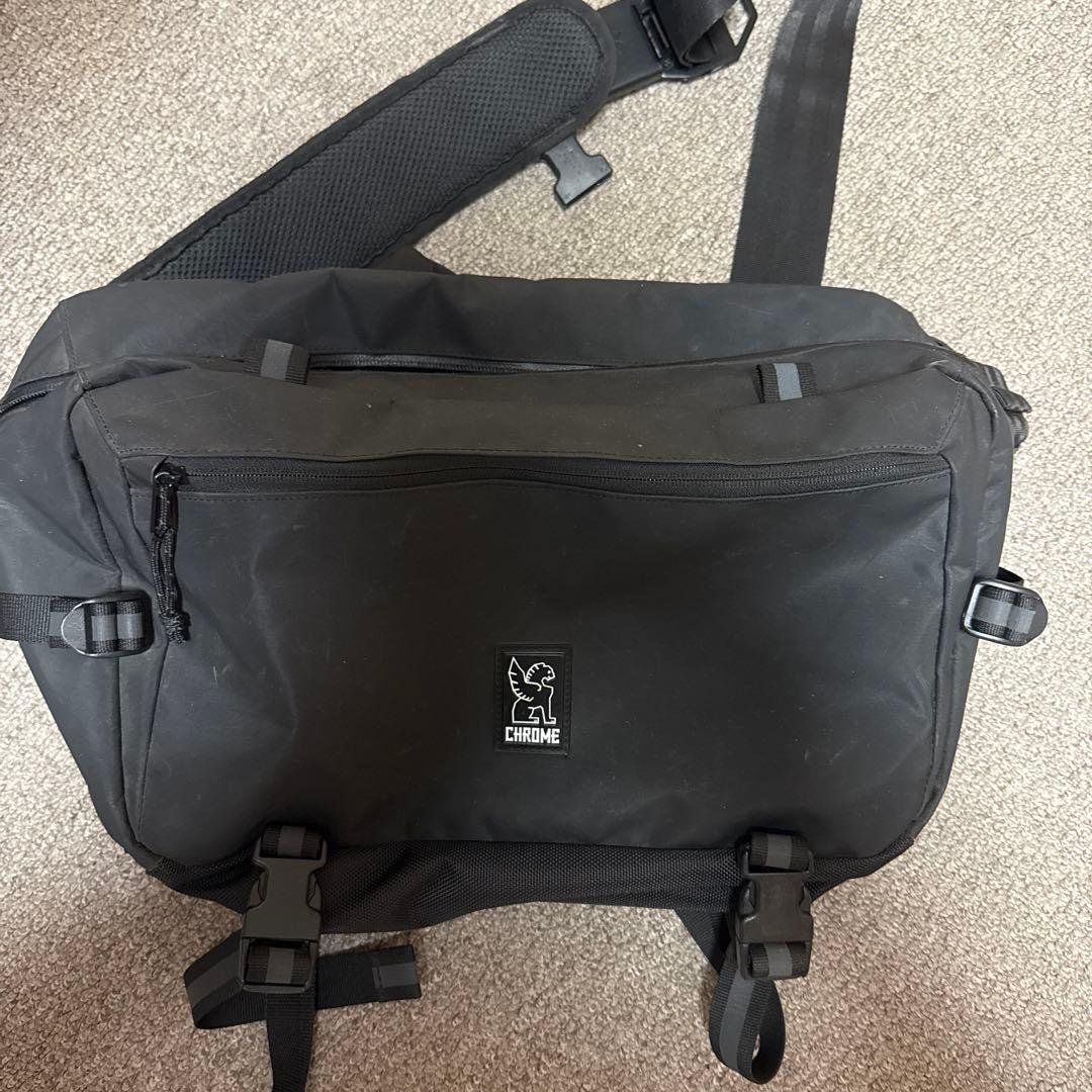 CHROME KADET ブラック ターポリン 15L CHROME クローム カデット ターポリン KADET TARP ブラック 2WAYボディ
