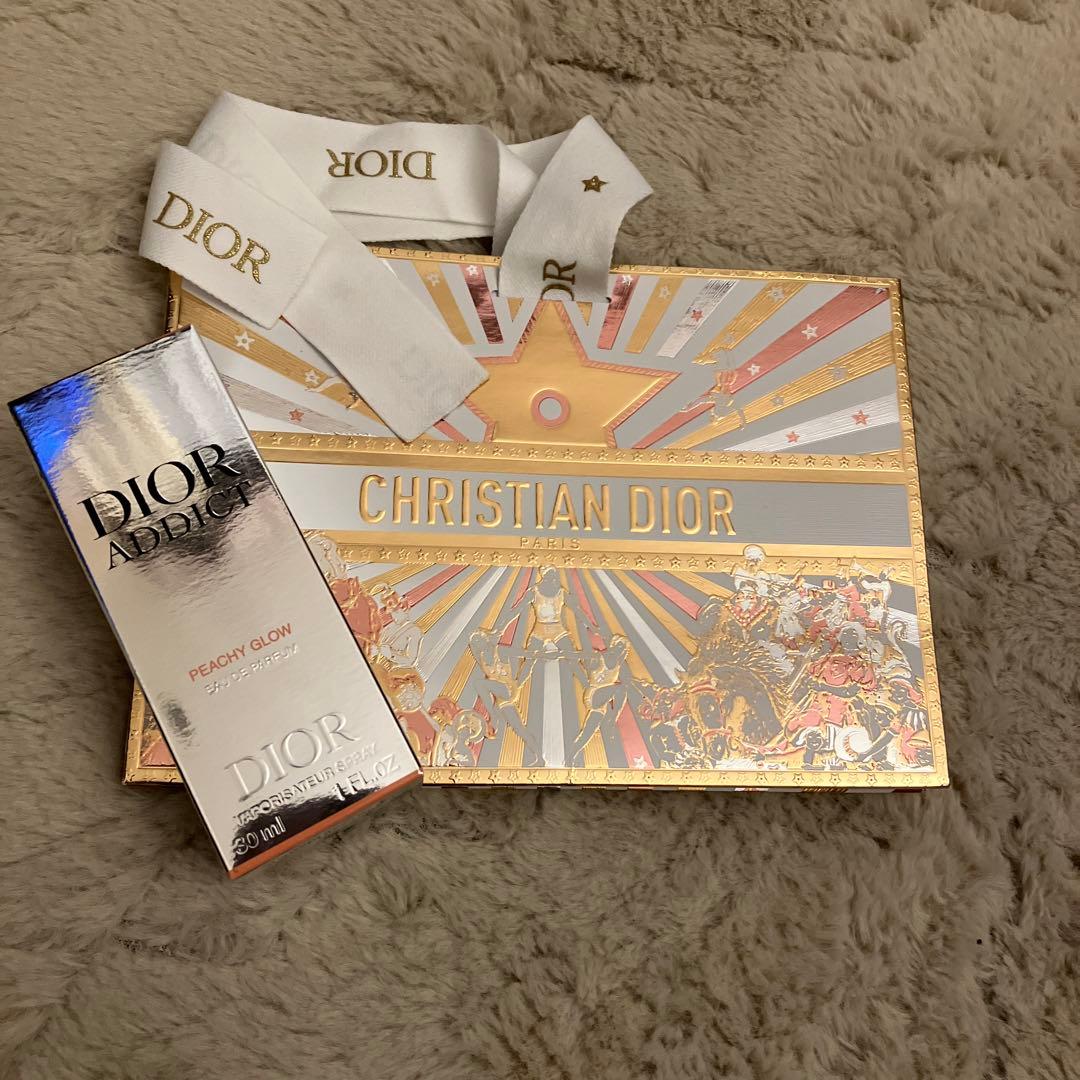 ディオールアディクトピーチグロウオードゥパルファム30mlギフトボックスつき DIOR】 ディオール アディクト ピーチー グロウ - オー ドゥ