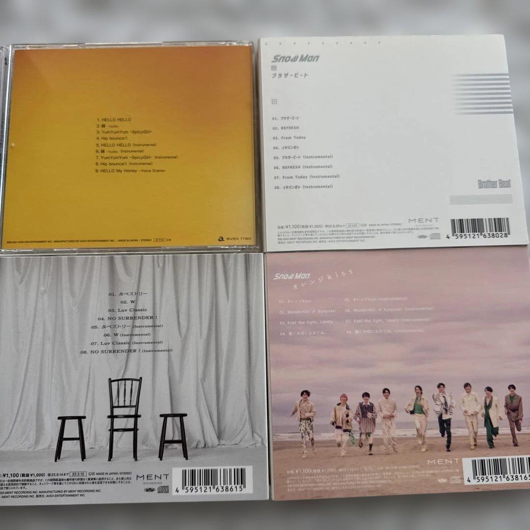 値下げ】Snowman CD シングル まとめ売り - メルカリ