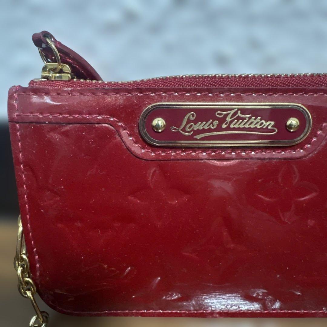 超美品】Louis Vuitton ヴェルニ ポシェット クレ - メルカリ