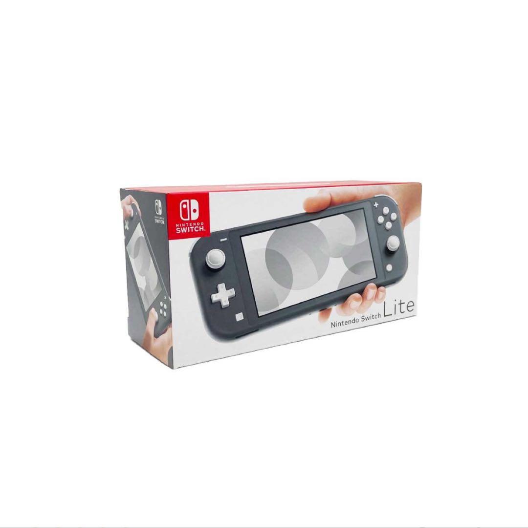 Nintendo Switch Lite グレー 本体　明日発送可能 Nintendo Switch 【新品】Nintendo Lite グレー スイッチライト本体