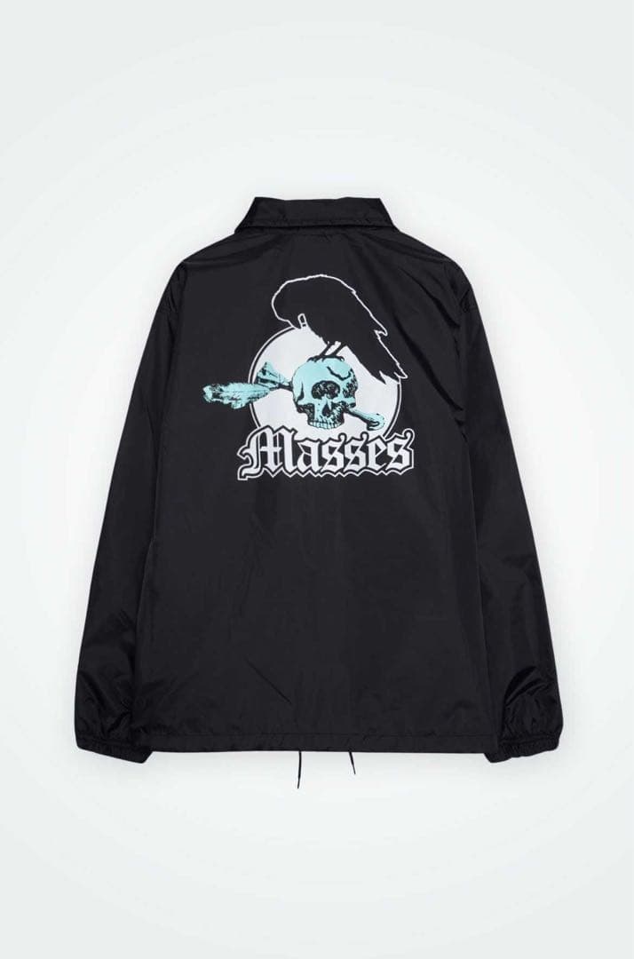 ジャケット・アウター MASSES NYLON JKT CROW \"BLACK\"