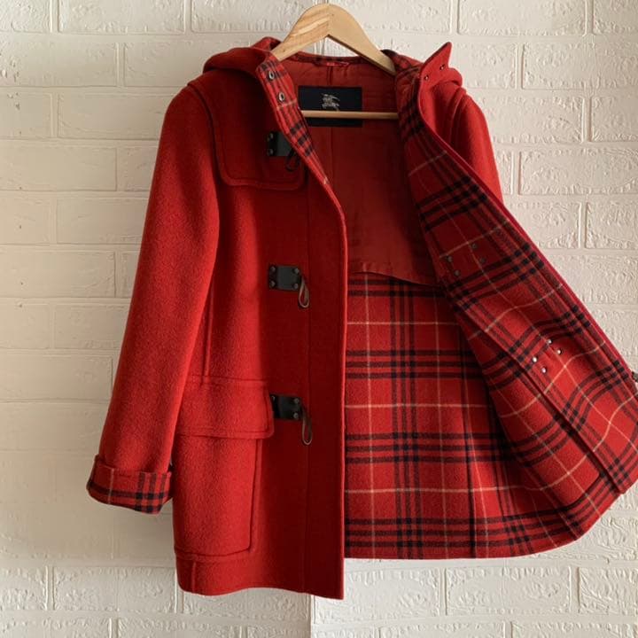 美品】《BURBERRY LONDON》ウール カシミヤ 購入 ダッフルコート