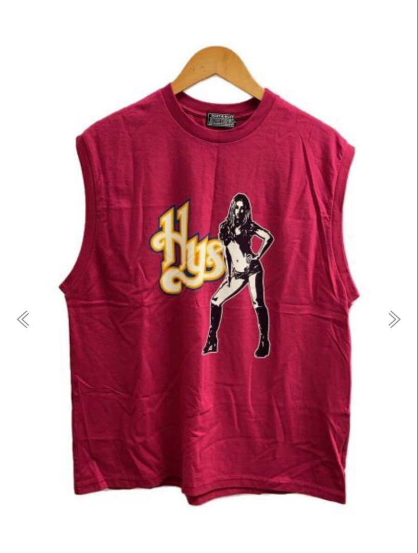 即完売　HYSTERIC GLAMOUR ノースリーブ HYSTERIC IS HOT ノースリーブTシャツ|HYSTERIC GLAMOUR MEN