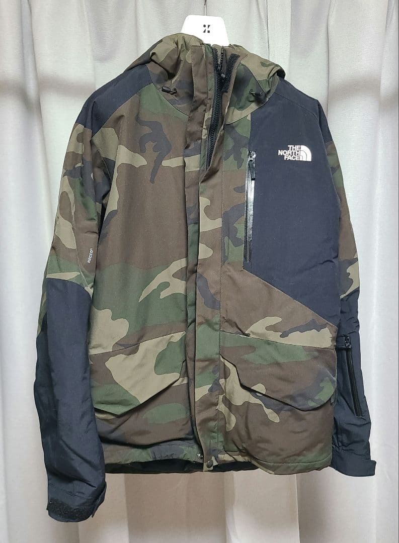 THE NORTH FACE ステップシリーズカモフラスノーボードウエア THE NORTH FACE ノースフェイス SNOWPARK JACKET ジャケット