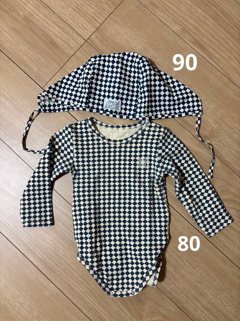house on the hill argyle ロンパース＆ボンネット - メルカリ