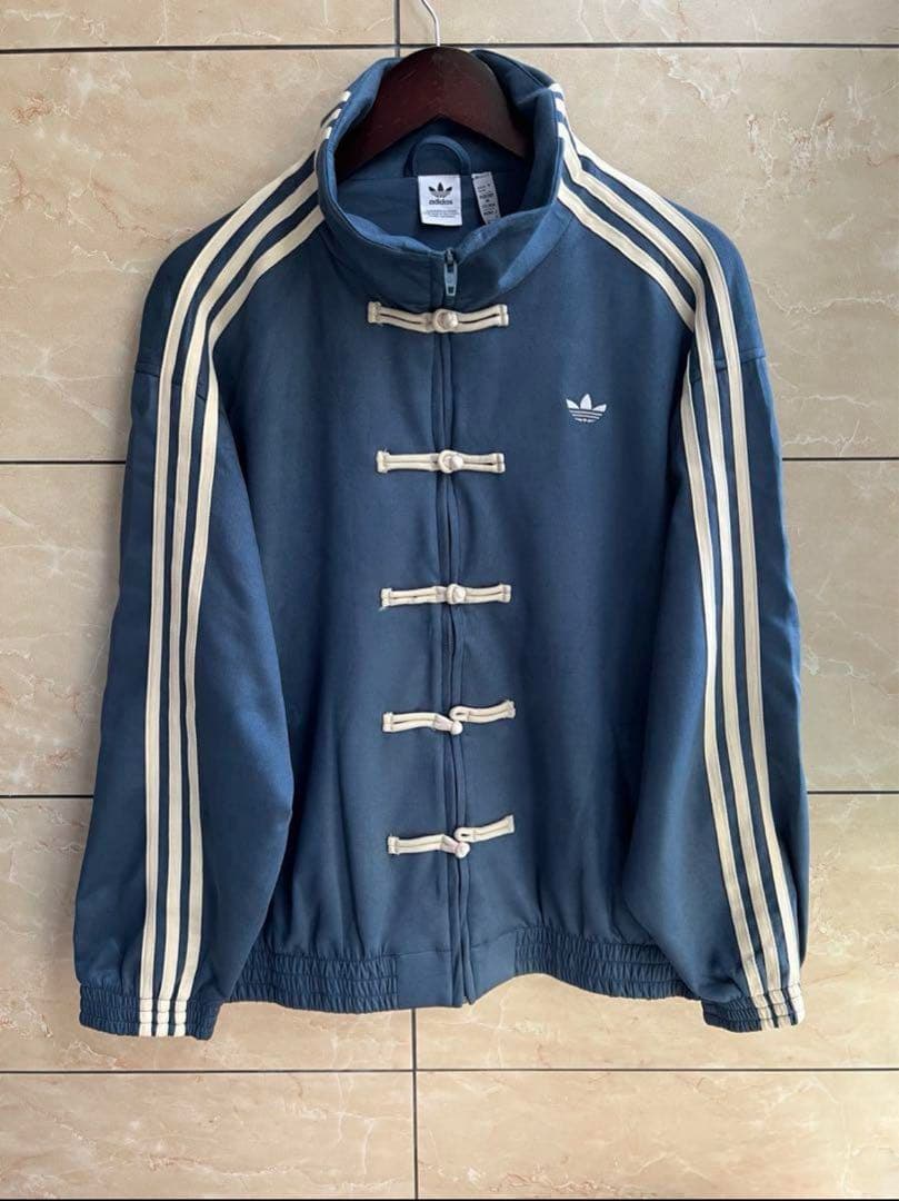 adidasアディダス 中国限定 蛇年トラックジャケット ネイビー Mサイズ