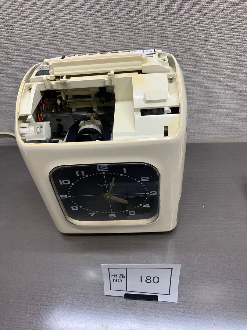 出品No.180 タイムレコーダ EX3000NC 中古 簡易整備済 リボン濃 - メルカリ