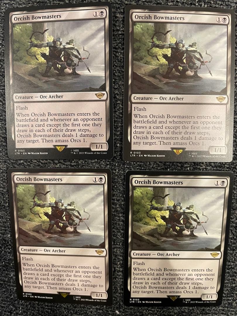 オークの弓使い　mtg オークの弓使い (Orcish Bowmasters) · The Lord of the Rings: Tales