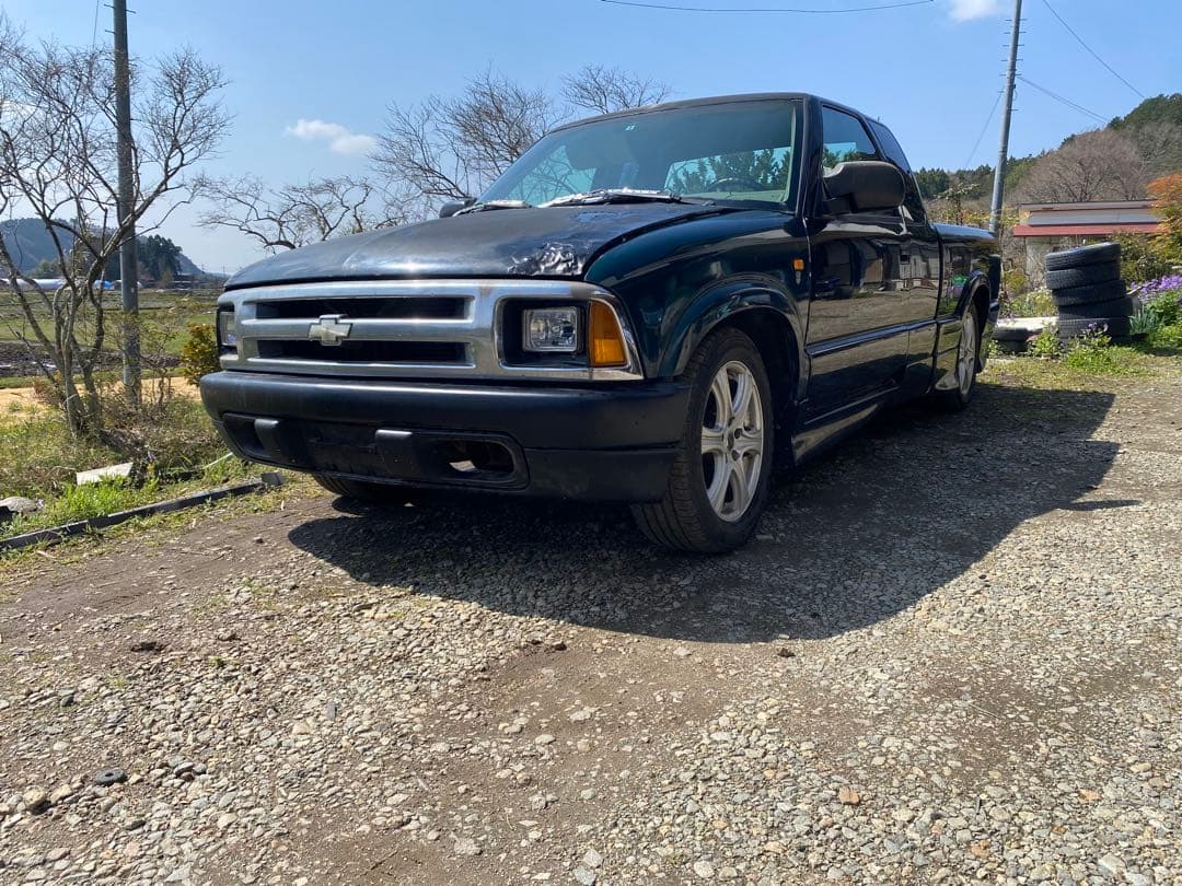 Chevrolet S-10 ピックアップトラック　シボレー　部品取り　不動 1995年シボレーS10ピックアップトラック 荷台ロールアップソフト