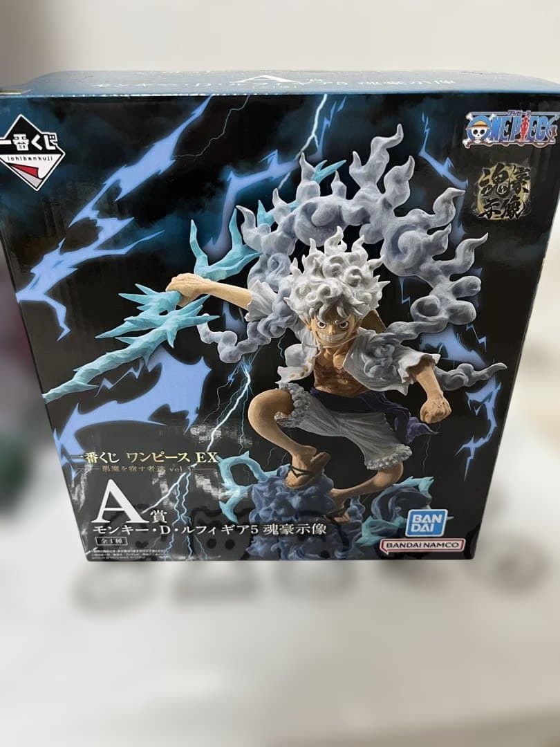 一番くじ ワンピース EX 悪魔を宿す者達 A賞ルフィ ギア5 魂豪示像