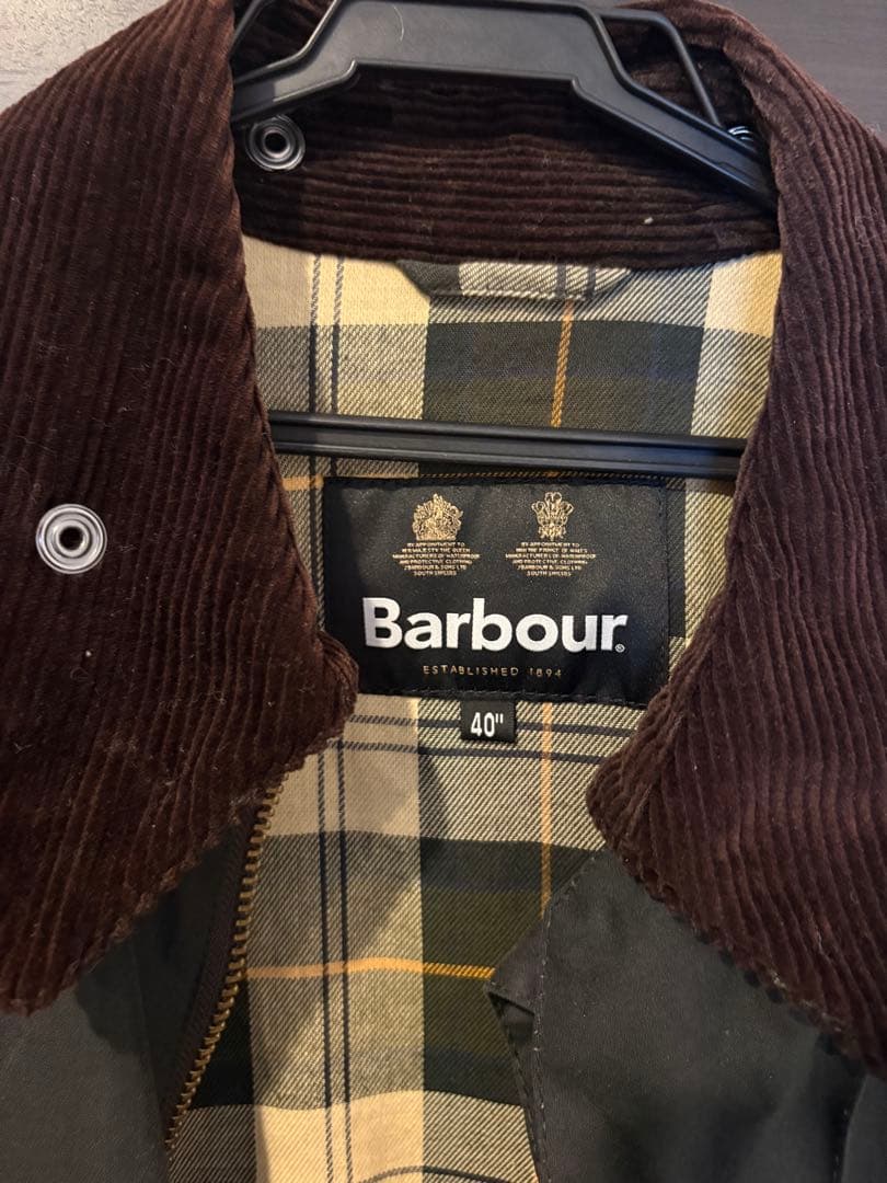 Barbour ダークグリーン ジャケット 40 - メルカリ