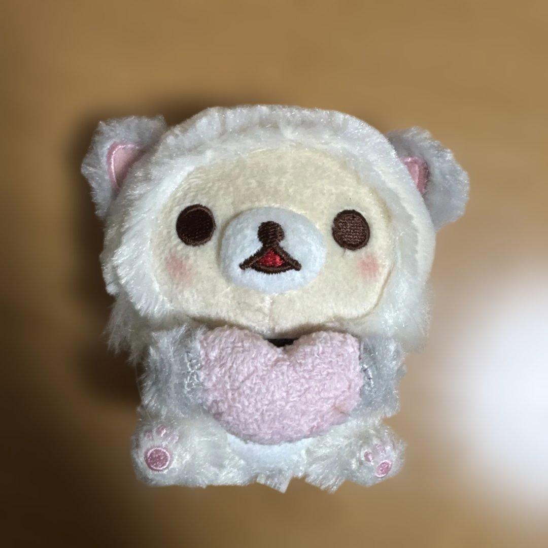コリラックマキャット プライズ 2018 リラックマ ぬいぐるみ 猫 タグ