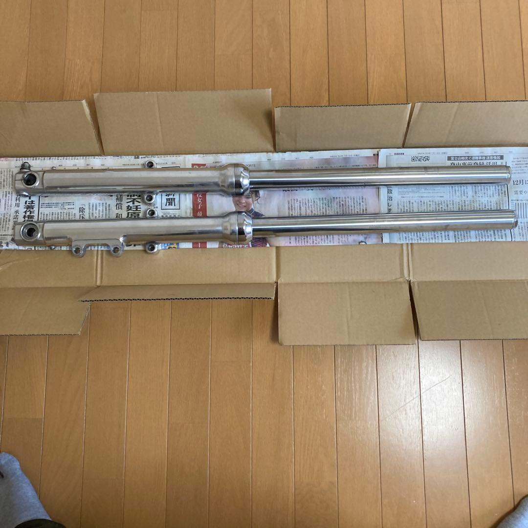 39mmフロントフォーク　ハーレー　少しロング　サンダンストラックテック入り 39mmフロントフォーク ハーレー 少しロング サンダンストラックテック
