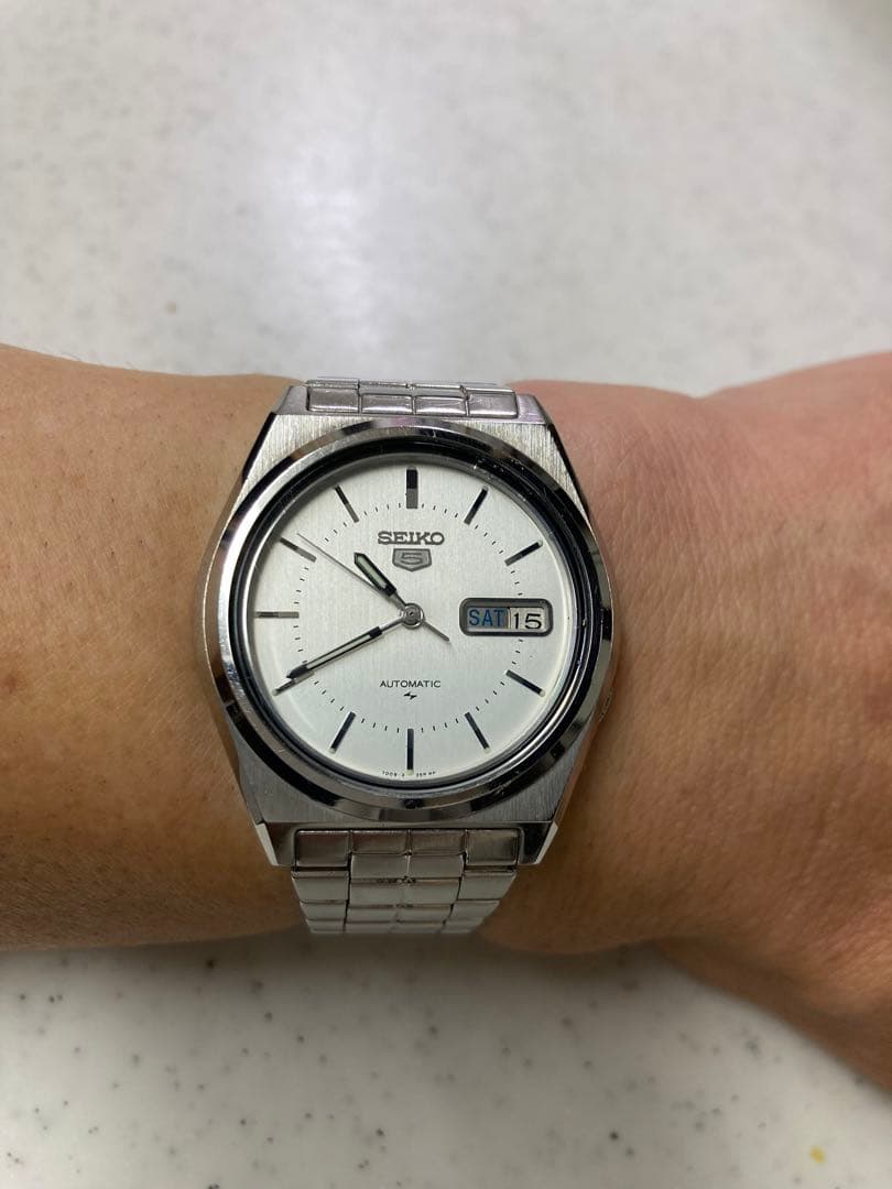 SEIKO 5 /セイコー5 自動巻き 7009-876A 稼働品 1983年製 - メルカリ