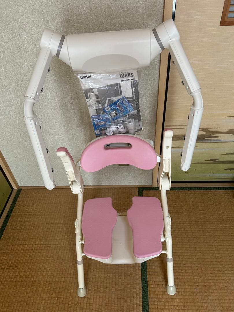 シャワー温浴システムWELLS ケープ付き 積水ホームテクノ wells シャワー温浴システム 浴用イス設置タイプ