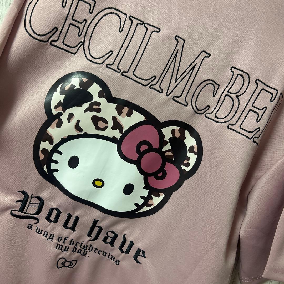 ハローキティ キティちゃんセシルマクビーコラボジャージ半袖CECIL