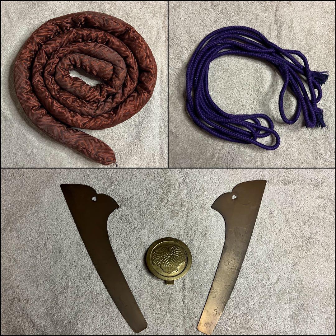 新品同様、美品！『光忍』丸武工房製【鎧•甲冑】紺糸威 黒胴 当世具足