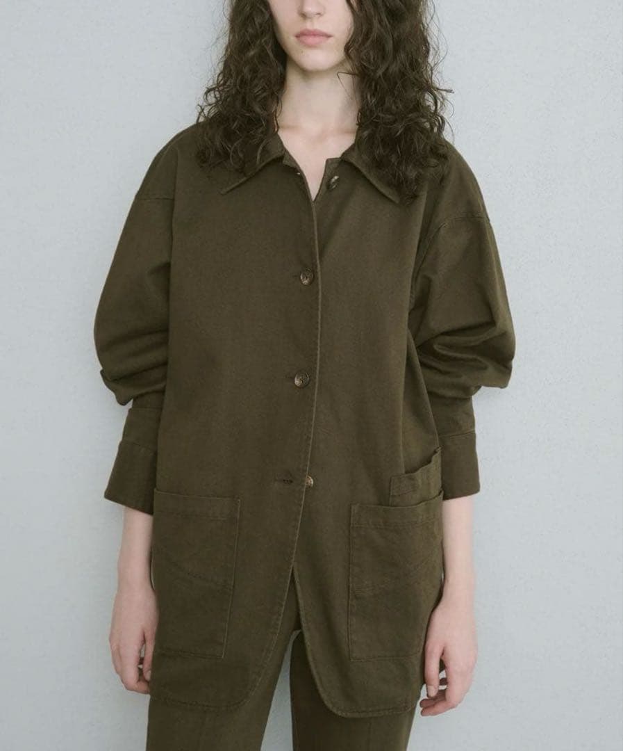本日のみenofイナフ　work jacket olive02 cotton work jacket – ENOF