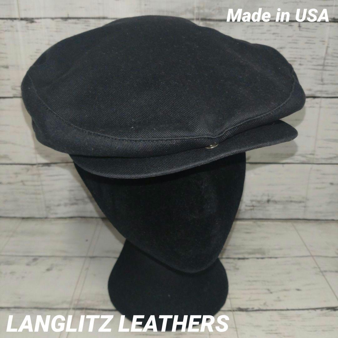 ◇LANGLITZ LEATHERS USA製2wayハンチング キャスケット