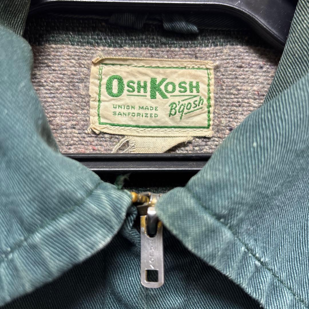 50–60s OshKosh ワークジャケット TALONジップ USA製 - メルカリ