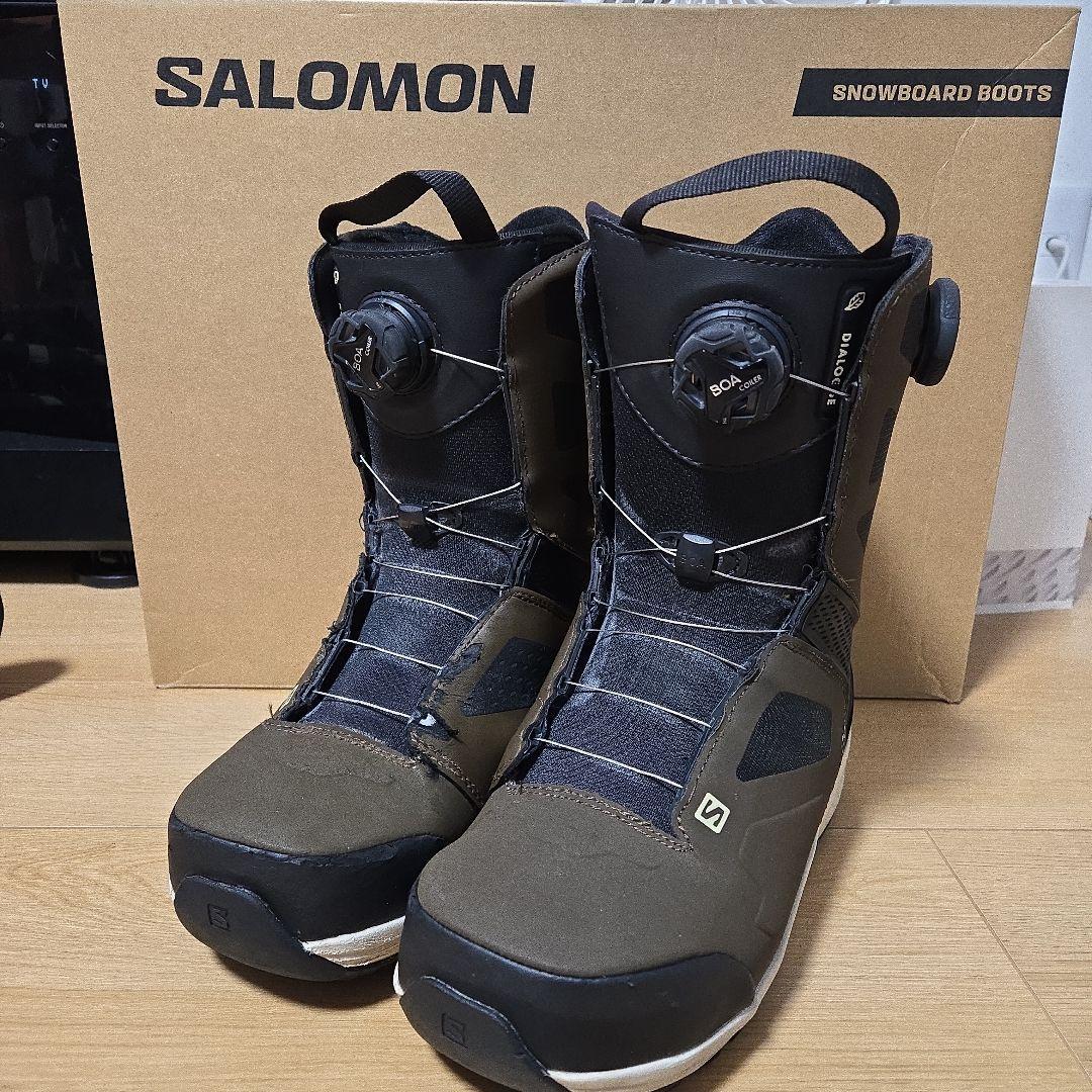 SALOMON DialogueDOUBLEBoA　25cm 2025 Salomon Dialogue Dual BOA Men's Snowboard Boots — Precision