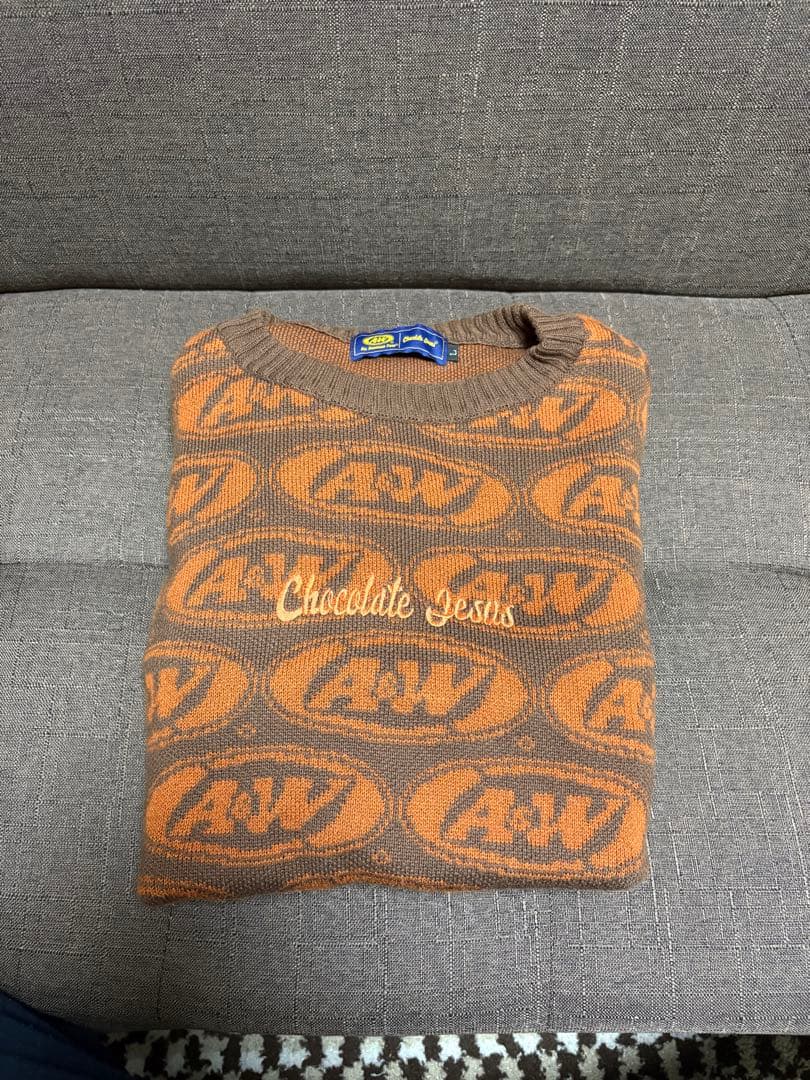 chocolate jesus a&w ニット　コラボ A&W × Chocolate Jesus Collaboration Collection AWCJ Knit Sweater