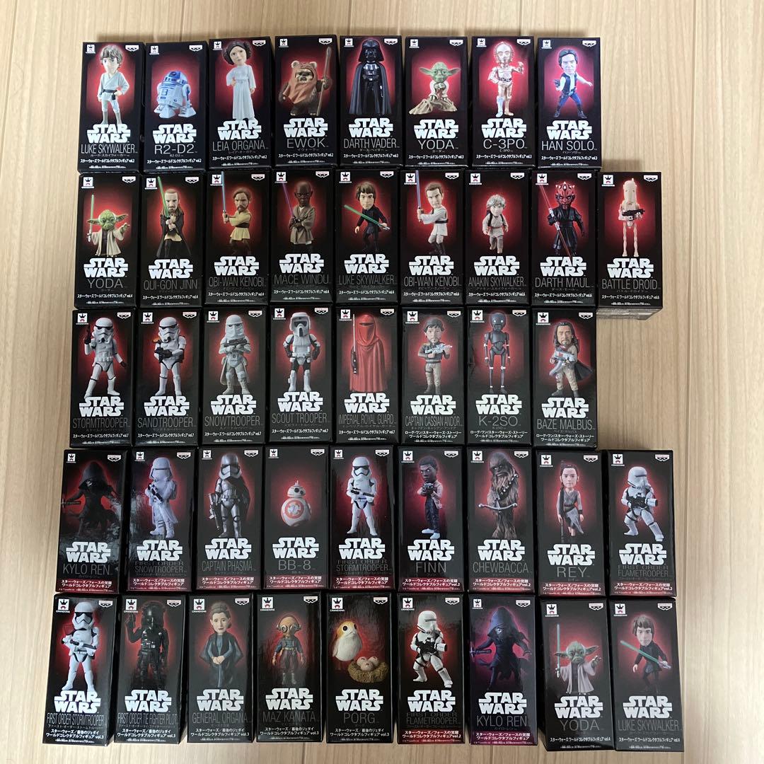 スターウォーズ ワーコレ　43個セット STAR WARS スターウォーズ ワールドコレクタブル ワーコレ 23体