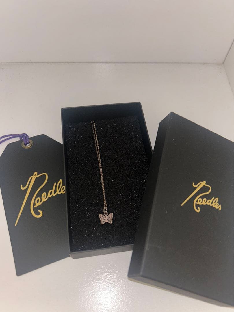 Needles ニードルス パピヨン(蝶) ネックレス Needles パピヨン ネックレス | ゴールドトーン | FARFETCH JP