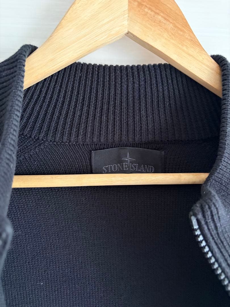 ふ*く様 STONE ISLAND GHOST ドライバーズニット コットンカシ - メルカリ