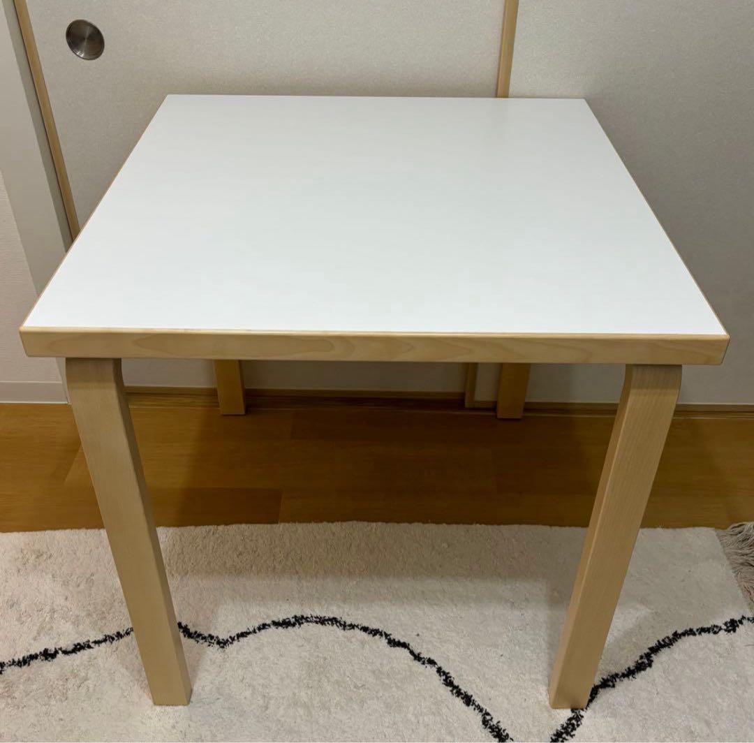 artek 81C テーブル ホワイトラミネート - メルカリ