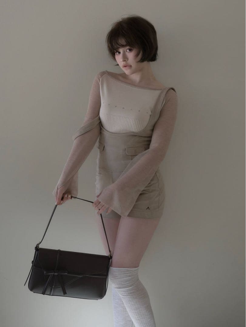 サロペット・オーバーオール・オールインワン Andmary Cameron salopette beige ANDMARY】Cameron salopette
