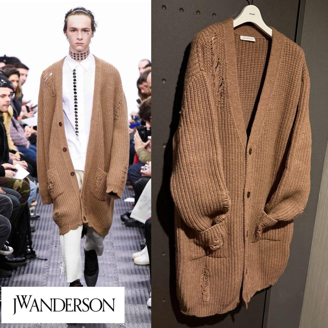 JW ANDERSON 16aw ss カーディガン loewe ダメージ加工 JW ANDERSON 16aw ss カーディガン loewe ダメージ加工 - メルカリ