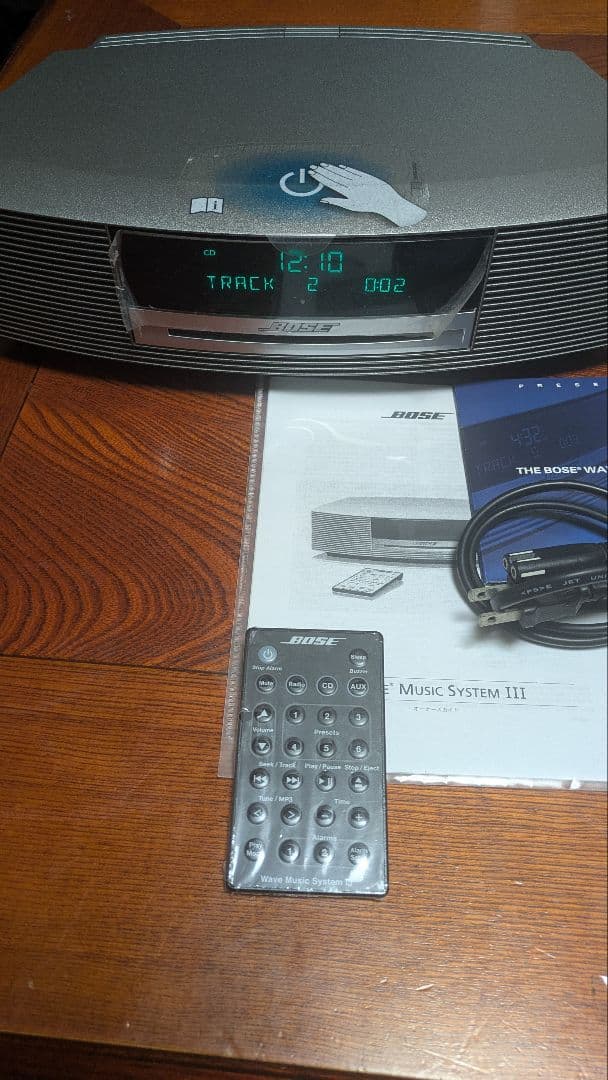 BOSE Wave Music System Ⅲ完動品ワイドFM純正リモコン色々 BOSE Wave Music System Ⅲ完動品ワイドFM純正各種付属取説 - メルカリ