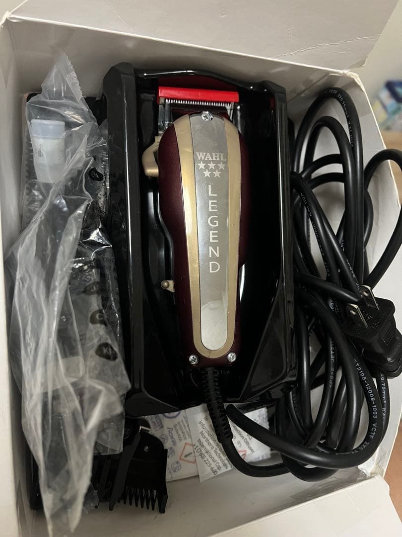 WAHL LEGEND バリカン コード式 WAHL正規品】【保証あり】WAHL5 Star コードレス・レジェンド