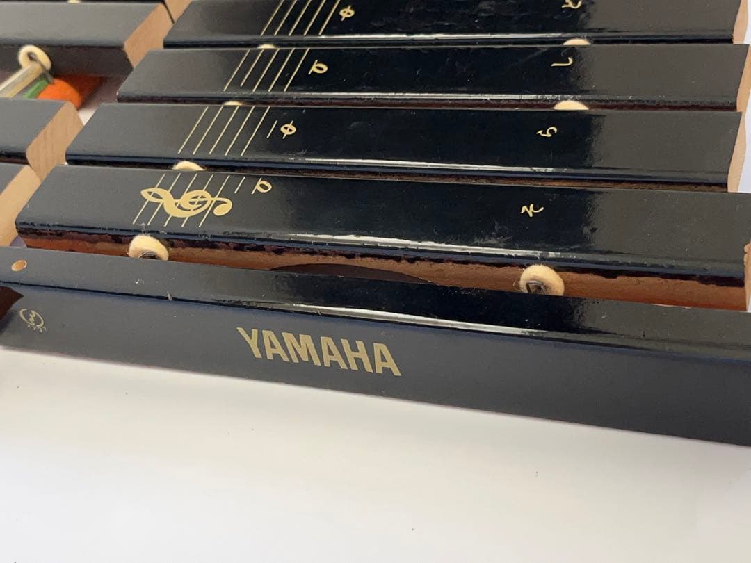 YAMAHA ヤマハ 卓上 木琴 30音 マレット2本付 -290-
