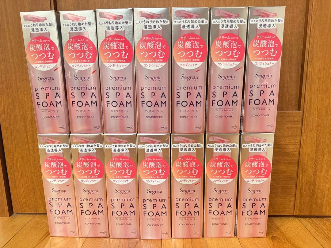 【値下げ】premium SPA FOAM コンディショナー14個セット Amazon.co.jp: セグレタ プレミアム スパ フォーム コンディショナー