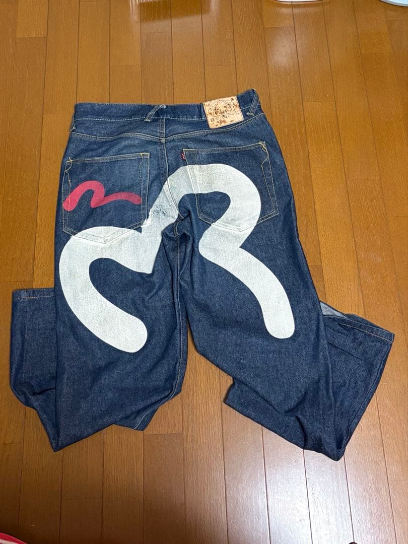 恵比寿ジーンズ カモメ EVISU(エヴィス) カモメデニムデニム EVISU（エヴィス） エビス 戎 カモメ ジーンズ デニムパンツ Gパン